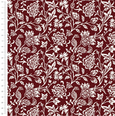 Make + Believe William Morris Winterbeeren Brentwood, 100 % Bio-Baumwolle, 200 x 112 cm breit, 2 m Stück zum Basteln, Quilten, Heimdekor